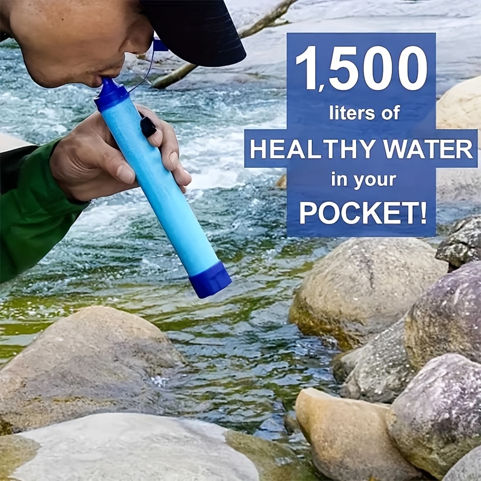 Water Purification Straw - Paille de purification d'eau portable d'une