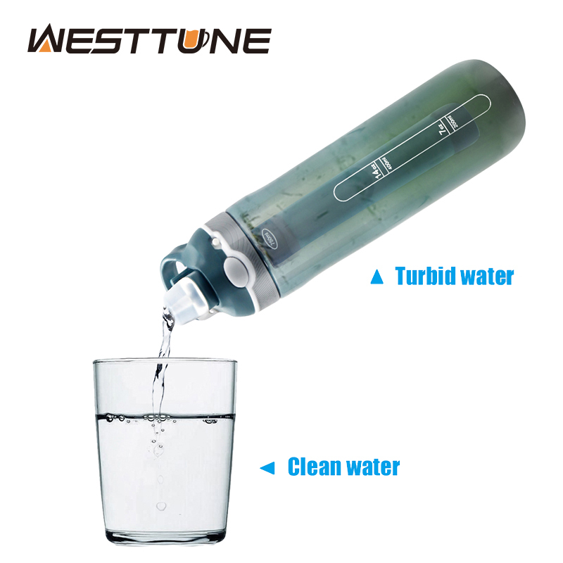 Bouteille/tasse à paille avec  - Water Purification Straw avis et prix