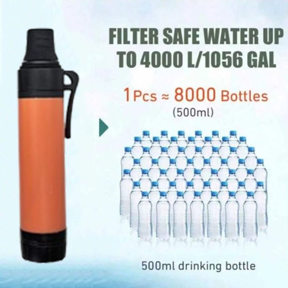 Mini paille filtrante à eau, p - Water Purification Straw avis et prix