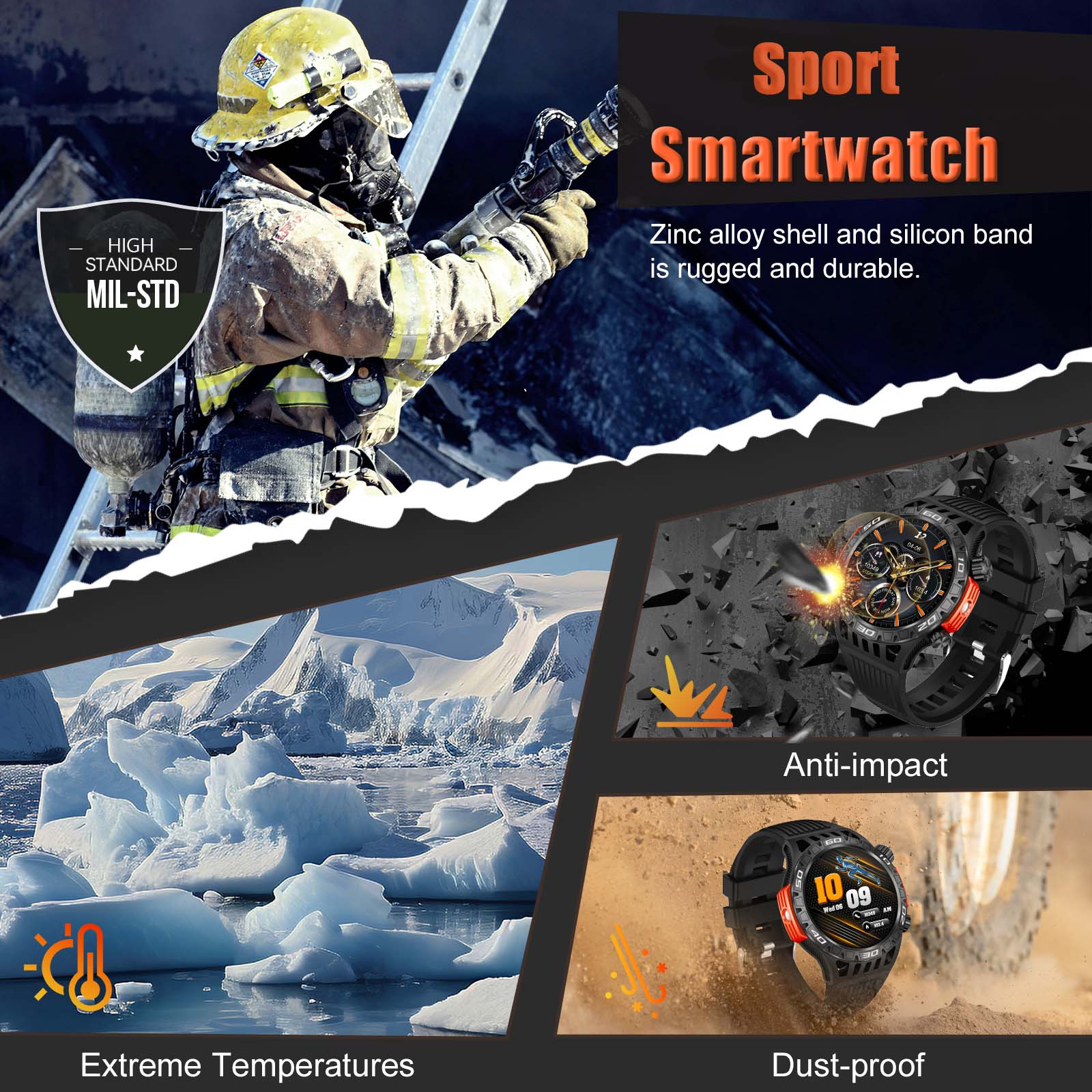 Montre connectée EIGIIS pour h - Compass Lensatic avis et prix